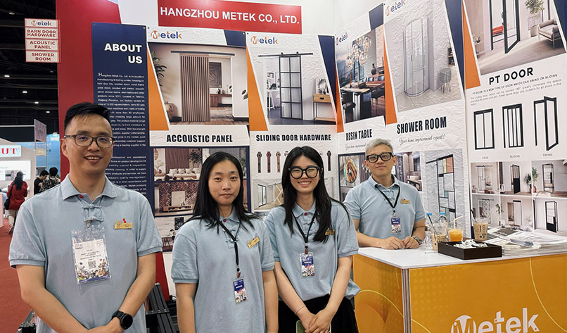 Hangzhou Metek Co., Ltd. Shines At The Architect Expo Held in Bangkok, With Innovative Products Highly Favored