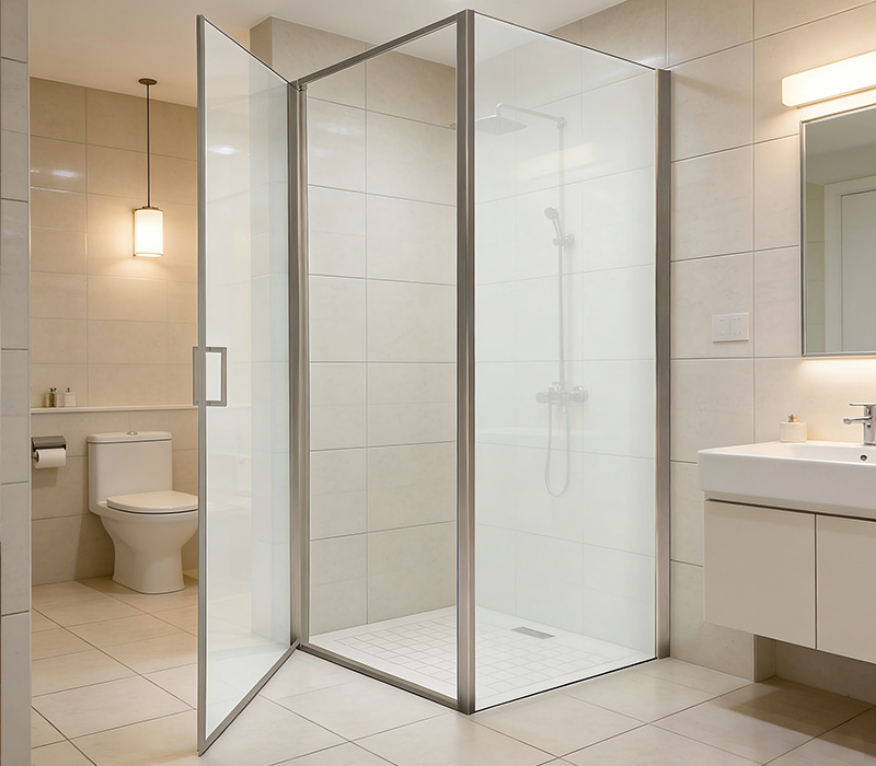 Nordic Modern Minimalism Shower Room