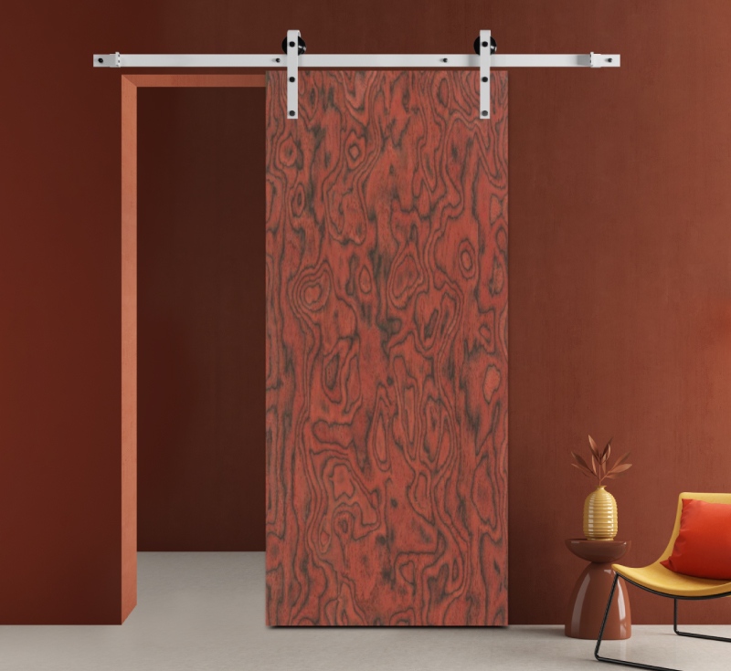 Tech Veneer Finished Engineered Wood Composite Door with Clear Varnish