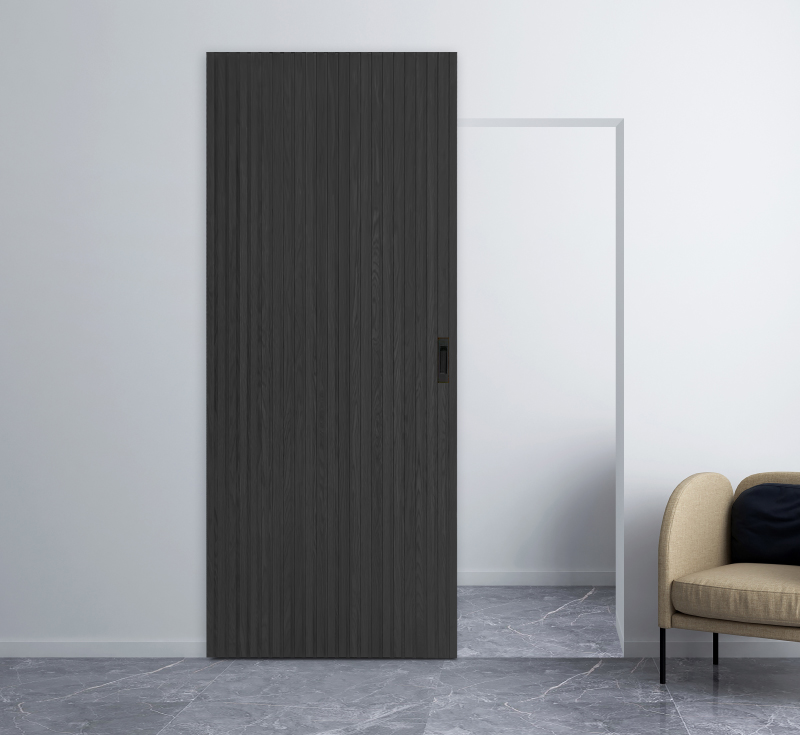 Invisible Sliding Barn Door with Soft Close Hardware Kit