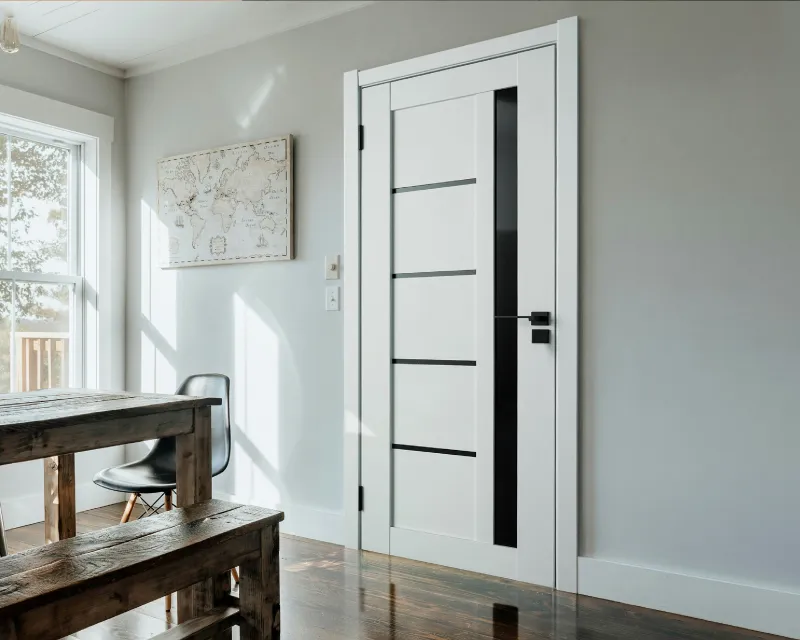 PVC wooden door