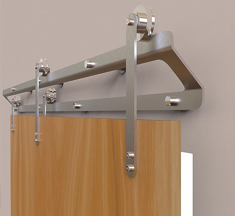 Stainless Steel Barn Door Hardware Kit
