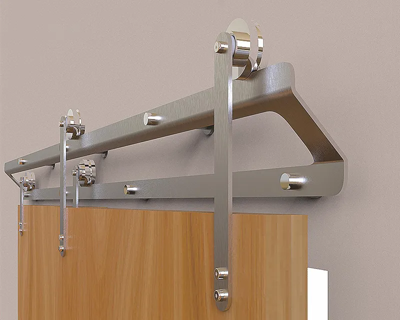 Stainless Steel Barn Door Hardware Kit