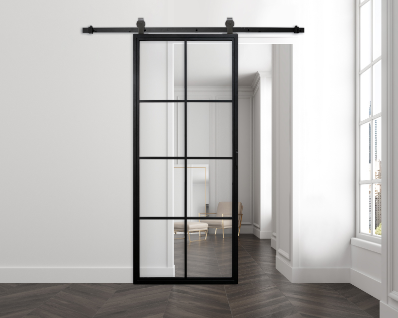 glass sliding door