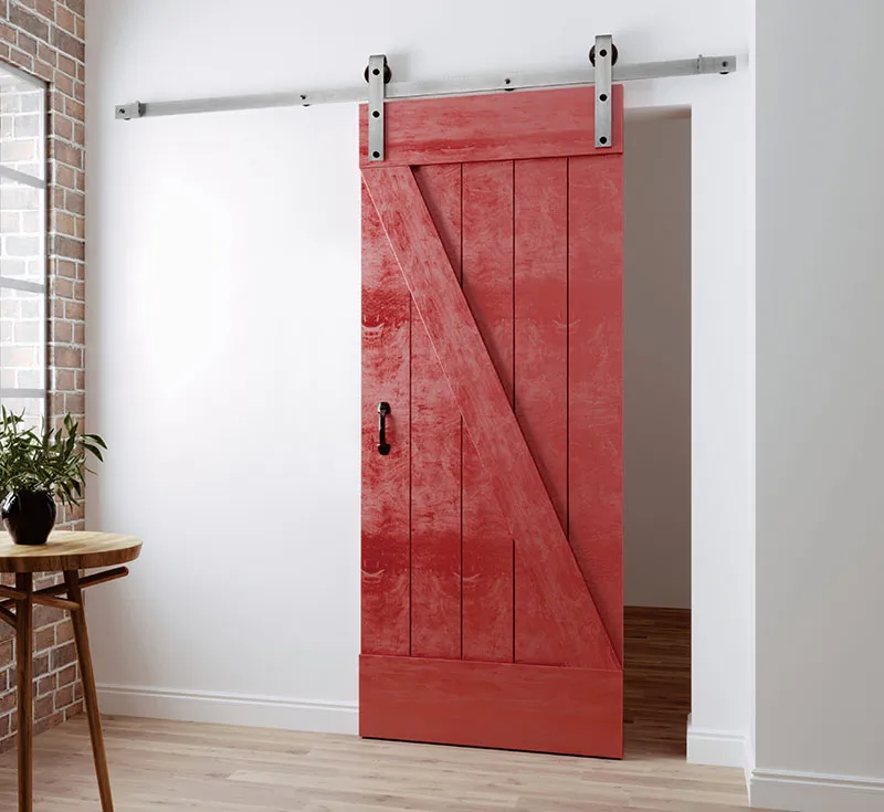 Tongue & Groove Solid Timber Accent Barn Door